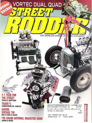 STREET RODDER 2006 JUNE - VORTEC DUAL QUAD, PADDLE SHIFTER, St BLOWER BASICS